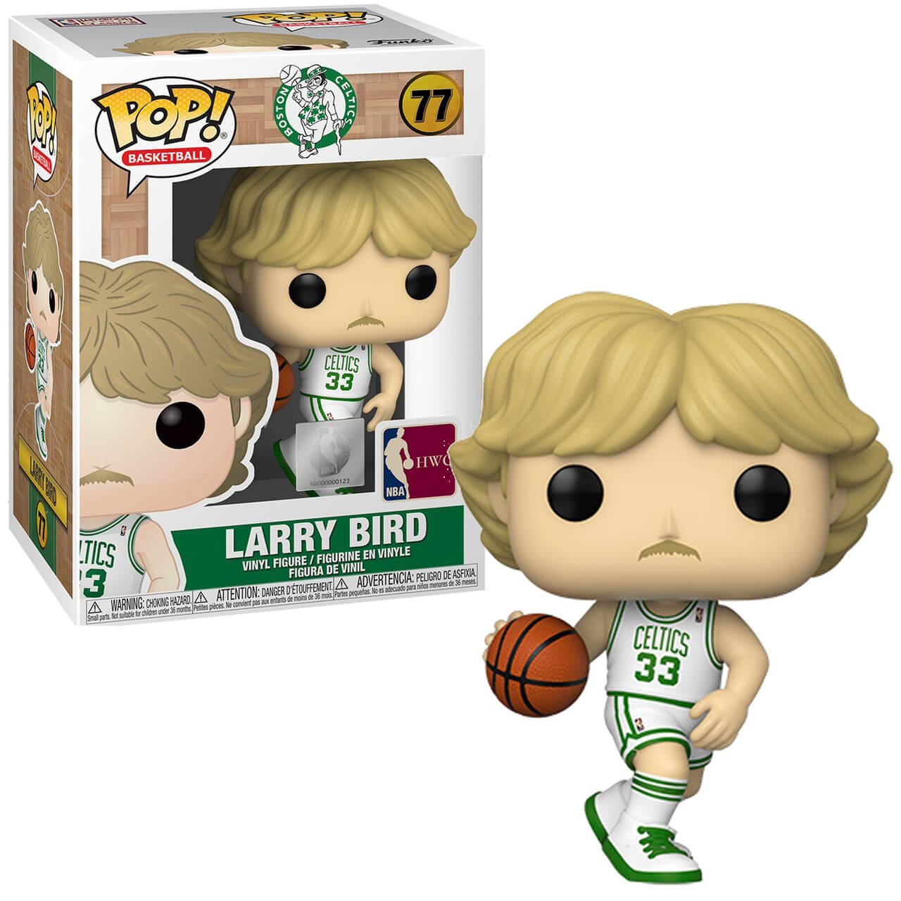 Nba Legends Pop Sports Vinyl Figure Larry Bird Celtics Home 9 Cm 77 End January 2021