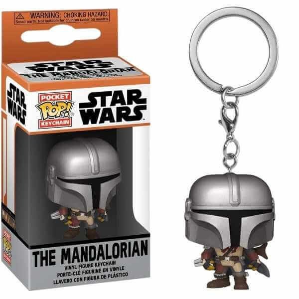 Star Wars The Mandalorian Pocket Pop Vinyl Keychains Portachiavi 4 Cm
