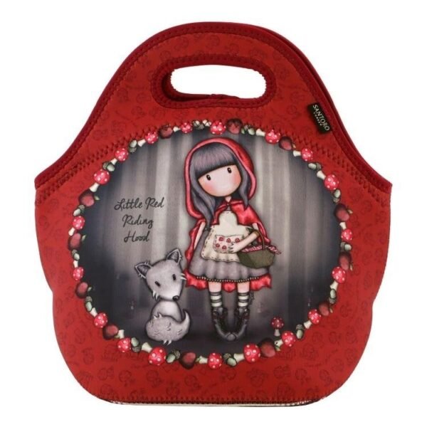 Lunch Bag Borsa Tempo Libero Cestino Cappuccetto Rosso Gorjuss