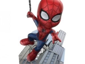 Marvel Superama Mini Diorama Spider Man Metallic Sdcc Exclusive 10 Cm