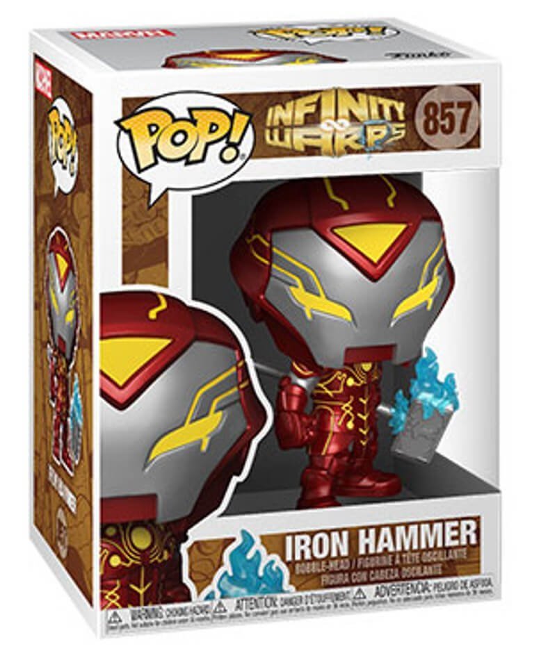 Marvel Infinity Warps Pop Vinyl Figure Iron Hammer 9 Cm 857