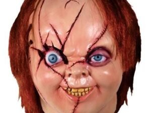 Maschera In Lattice Chucky Bambola Assassina Lattex