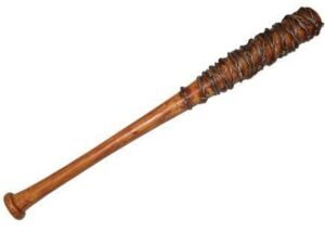 Mazza Lucille Di Negan Replica 1 1 The Walking Dead 87Cm Mazza Baseball