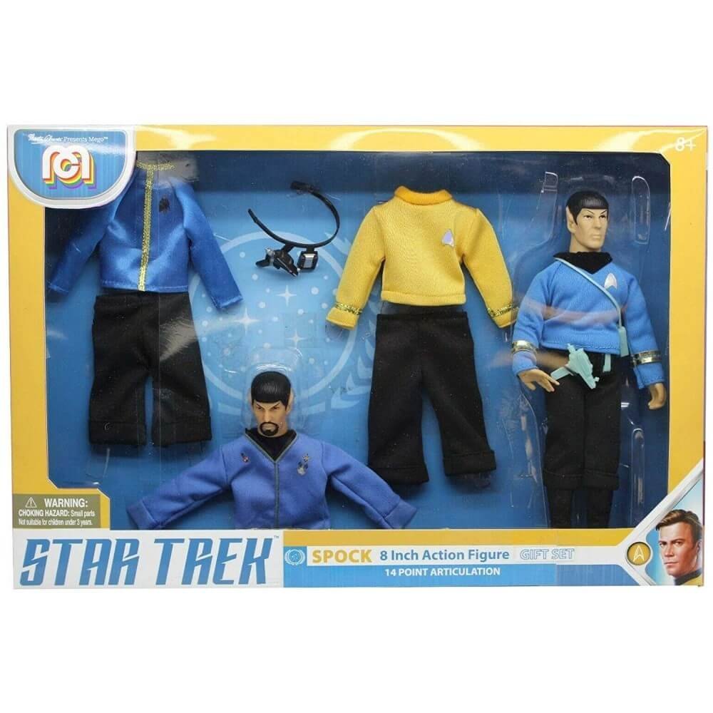 Spock Gift Set Star Trek Tos Action Figure 20 Cm