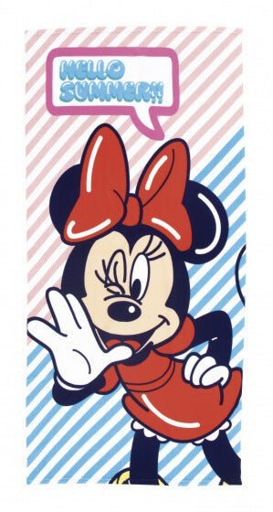 Minnie Telo Mare Microfibra 70 X 140 Cm
