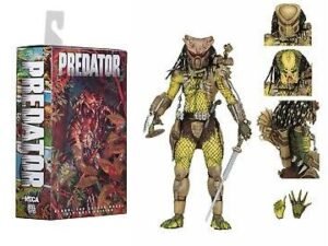 Elder Predator Ultimate Action Figure Alien Predator 1718 The Golden Angel 21 Cm Neca