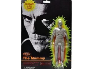 The Mummy Retro Action Figure Universal Monsters Glow In The Dark 18 Cm Neca 04836