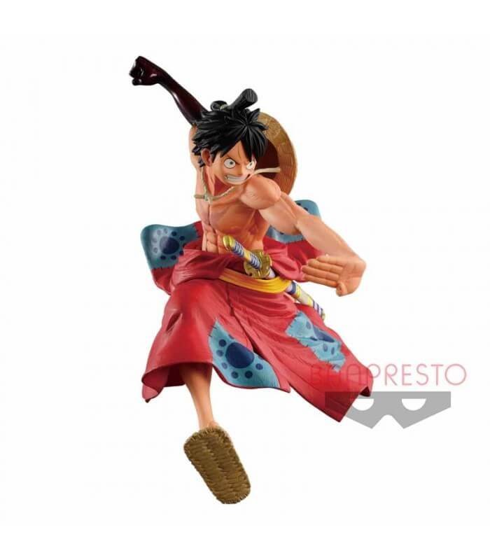 One Piece Battle Record Collection Pvc Statue Monkey D Luffy 14 Cm