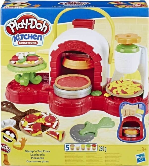 La Pizzera Play Doh Spin N Top Pizza Versione 2019 Pasta Modellare Hasbro E4576Eu4
