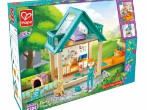 Playset In Legno Casa Richiudibile Veterinario Hape