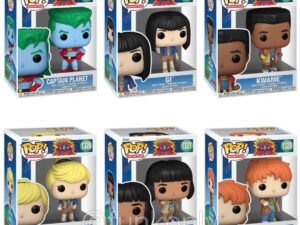 Bundle 6 Funko Captain Planet And The Planeteers Pop 1323 1324 1325 1326 1327 1328