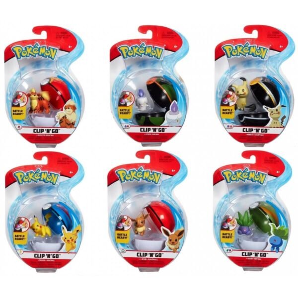 Pokemon Clip N Go Pokeball Wave 7