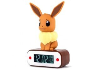 Pokemon Alarm Clock With Light Evoli 22 Cm Sveglia
