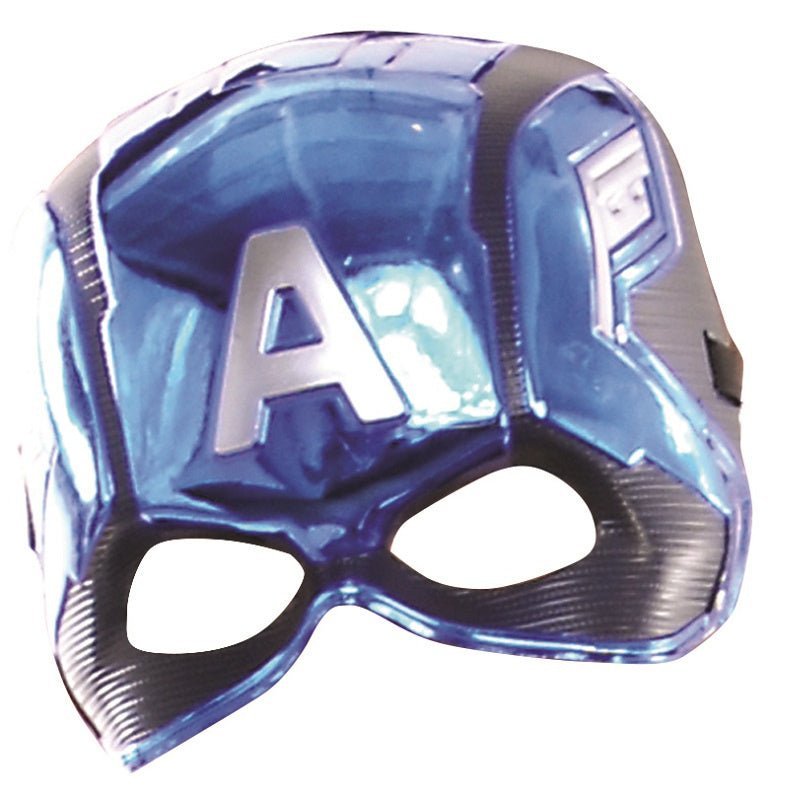 Maschera Capitan America Metallizata Rigida