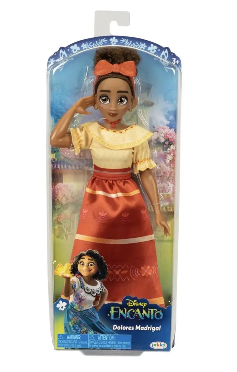 Dolores Madrigal Disney Encanto Fashion Doll 27 Cm
