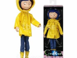 Coraline Bambola 18 Cm Con Impermeabile Neca