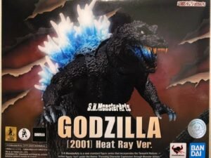 Godzilla S H Monsterarts Action Figure Godzilla 2001 Godzilla Mothra King Ghidorah 16 Cm