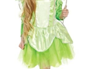 Costume Carnevale Fatina Verde Simile Trilly 10 12 Anni