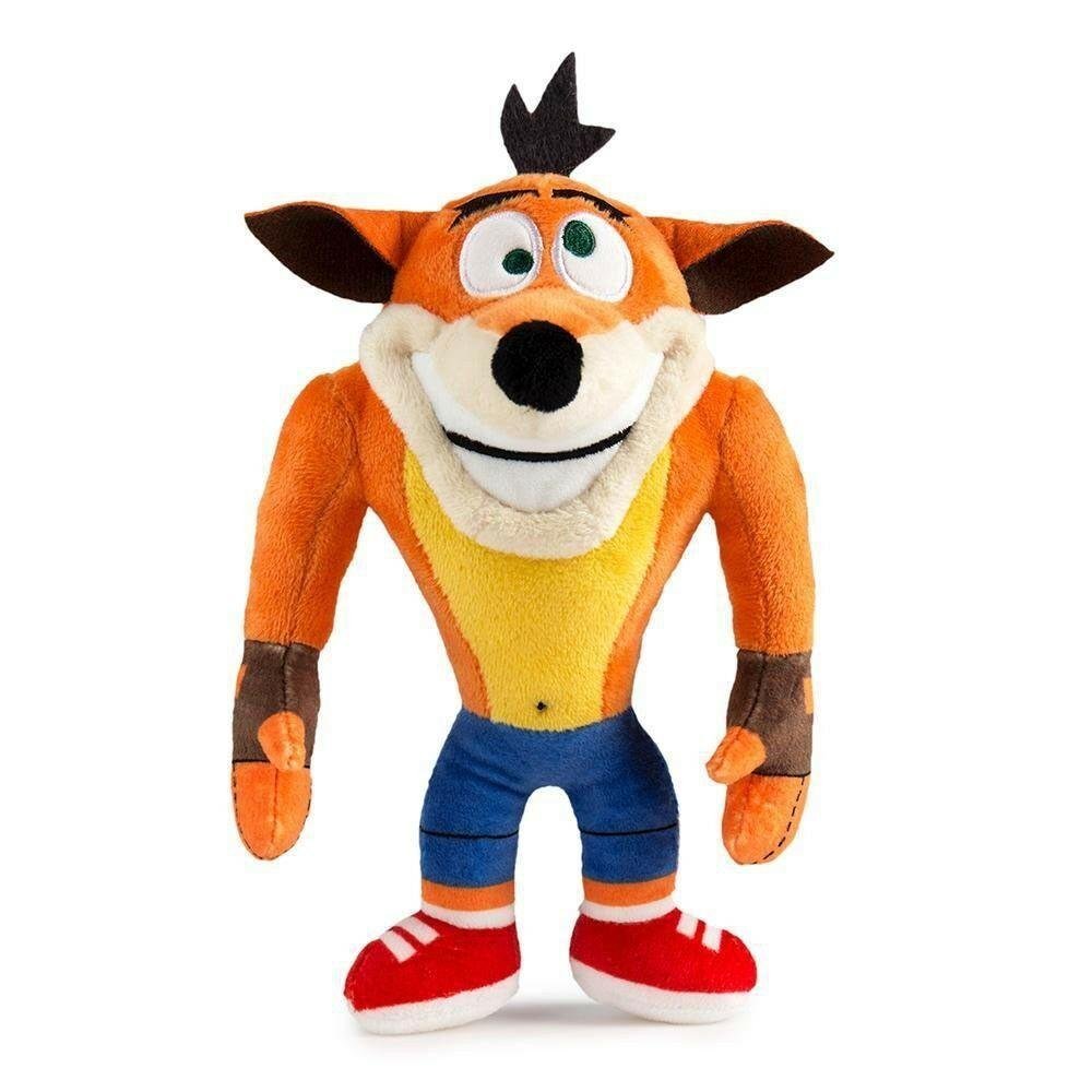 Crash Bandicoot Peluche Crazy Eyes Kidrobot 20 Cm