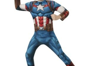 Capitan America Costume Carnevale Fancy Dress