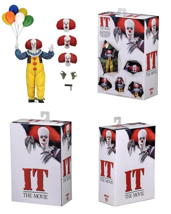 Pennywise Stephen Kings It 1990 Action Figure Ultimate 18 Cm Neca 45460 End February 2021