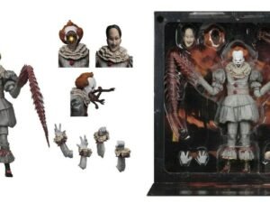 Ultimate Pennywise Clown Danzante Stephen King S It 2017 Action Figure 18Cm Neca