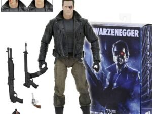 Terminator Action Figure Ultimate Police Station Assault T 800 Motorcycle Jacket 18 Cm Neca 51912