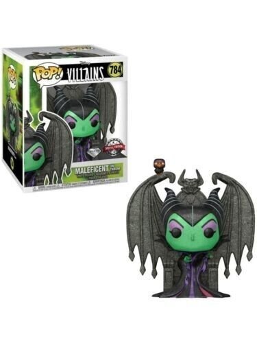 Maleficent On Throne Dglt Disney Pop Deluxe Disney Villains Vinyl Figure 9 Cm 784