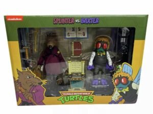 Splinter Baxter Teenage Mutant Ninja Turtles Action Figure 2 Pack 18 Cm Neca 54158 April 2021