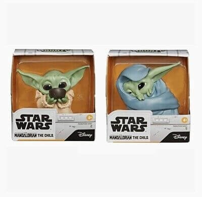 Star Wars Mandalorian Bounty Collection Figure 2 Pack The Child Baby Yoda Child Sipping Soup Blanket Wrapped