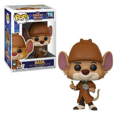 The Great Mouse Detective Pop Disney Vinyl Figure Basil 9 Cm 774 End January 2021