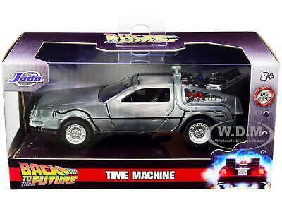 Delorean Time Machine Back To The Future Hollywood Rides Diecast Model 1 32 End February 2021