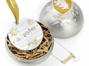 Harry Potter Hufflepuff House Bauble Christmas Ball Sfera Natalizia Surprise
