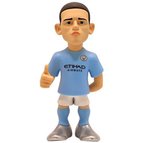 Phil Foden Minix Collectibles Pvc Figure Manchester City Fc 12 Cm