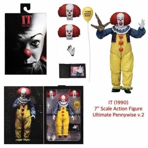 Ultimate Pennywise 1990 Versione 2 Clown Danzante Action Figure 18Cm Neca