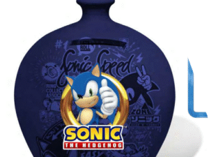 Salvadanaio In Ceramica Sonic