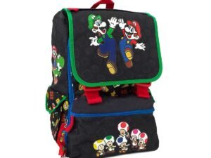 Super Mario Zaino Scuola Estensibile Backpack
