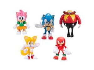 Sonic The Hedgehog Pack 5 Figures 6Cm