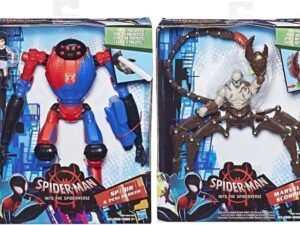 Spiderman The Movie Un Nuovo Universo Personaggi Deluxe 26Cm Con Azione Hasbro