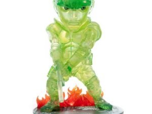 Metal Gear Solid Pvc Sd Statue Solid Snake 20 Cm Camouflage Green Neon