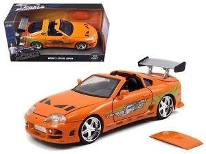 Toyota Supra 1995 Modellino In Diecast Scala 1 24 Fast And Furious