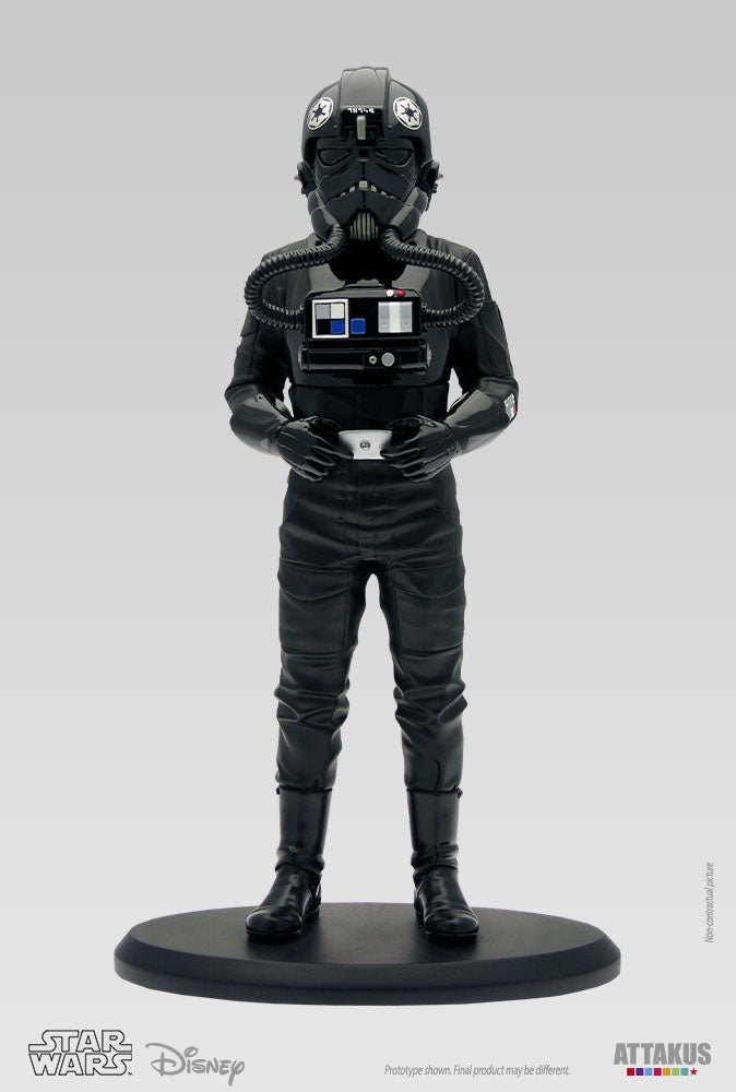 Tie Fighter Pilot Star Wars Elite Collection Statue 18 Cm