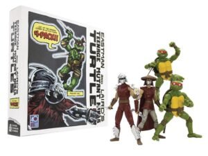 Mirage Comics Shredder Turtles Exclusive Teenage Mutant Ninja Turtles Bst Axn Action Figure 4 Pack 13 Cm