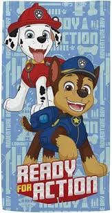 Paw Patrol Telo Mare Microfibra 70 X 140 Cm