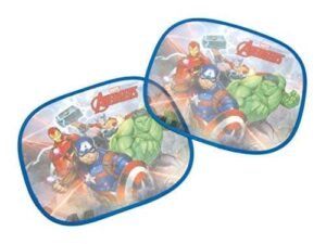 Avenegers Coppia Tendine Parasole Auto Bambini 45 X 36 Cm