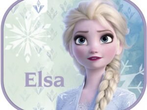 Frozen Coppia Tendine Parasole Per Auto 46 X 35 Cm Disegno Colorare