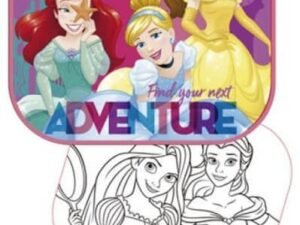 Principesse Coppia Tendine Parasole Per Auto 46 X 35 Cm Disegno Colorare