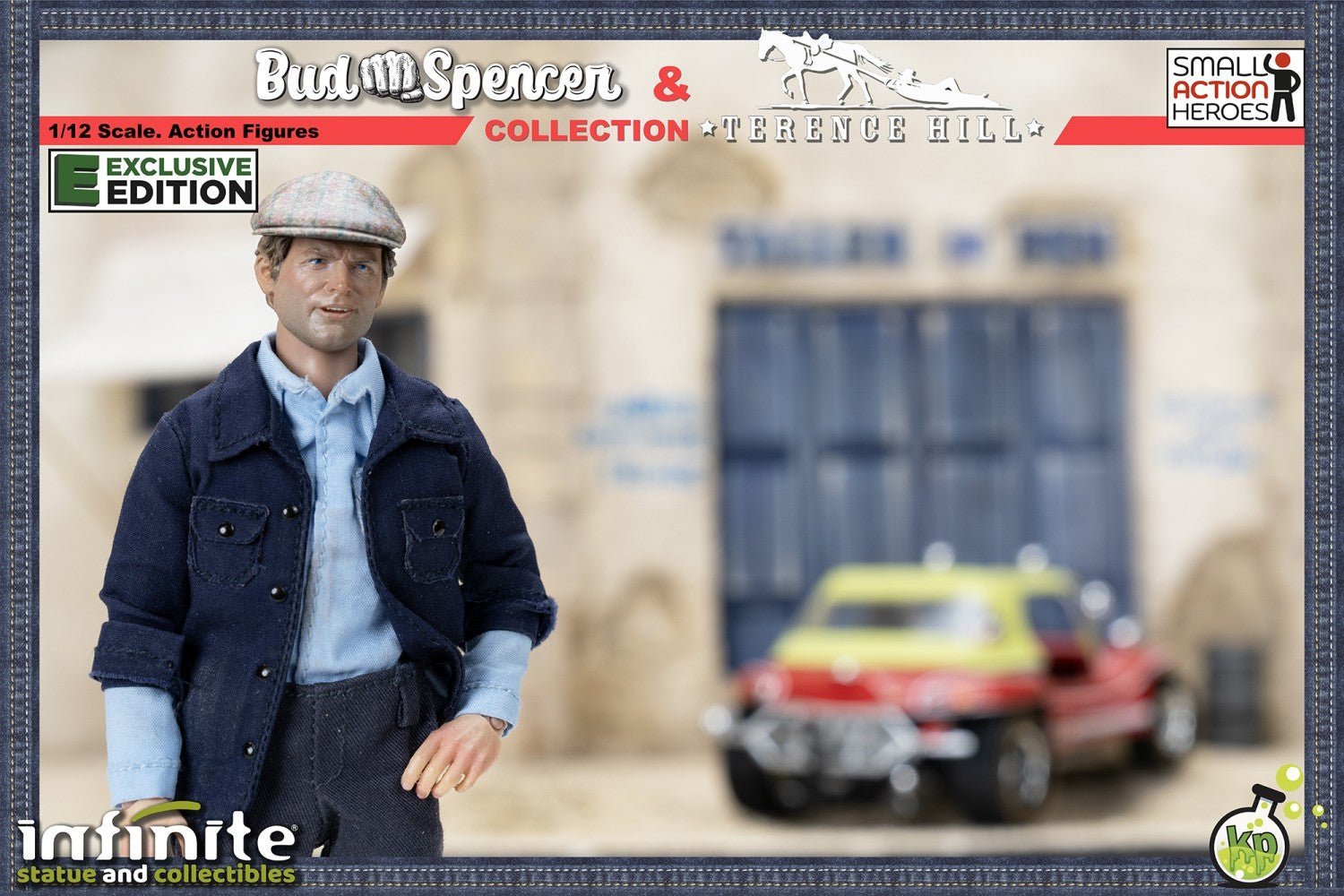 Terence Hill Small Action Heroes Ver A Action Figure 1 12 15 Cm