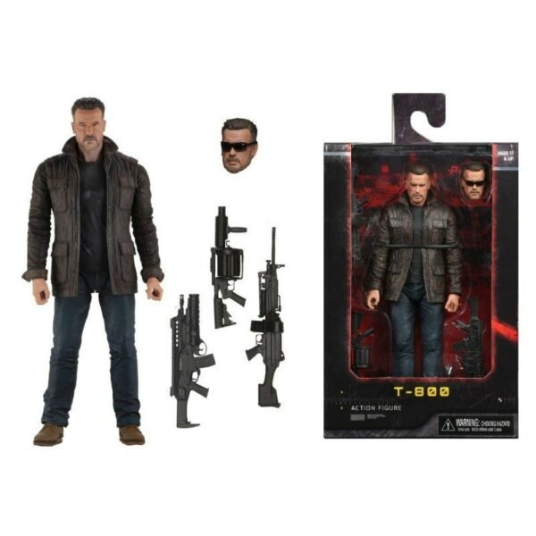 Terminator Dark Fate Action Figure T 800 18 Cm Neca