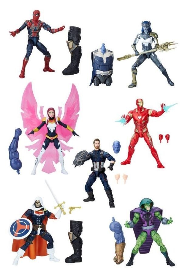 Marvel Legends Series Action Figures 15 Cm Avengers 2018 Personaggi Articolati Serie Thanos